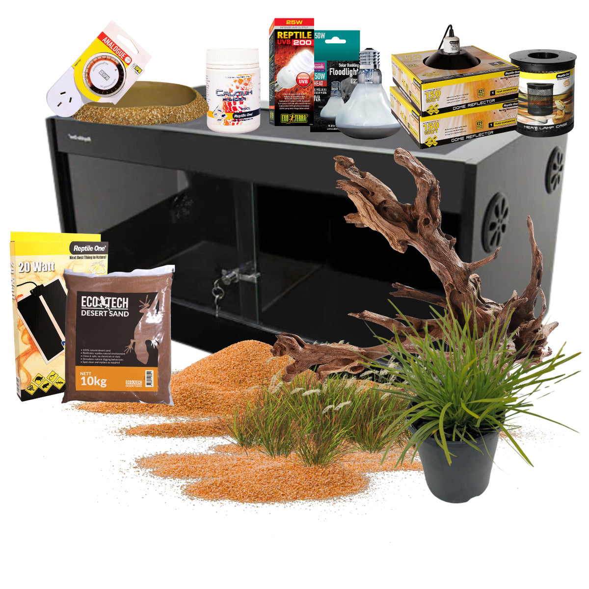 Bearded Dragon Enclosure Starter Kit-thumbmail-2