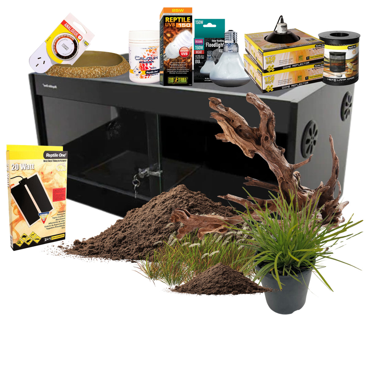 Blue Tongue Enclosure Starter Kit